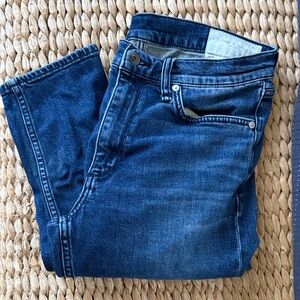 rag & bone Deep Blue Slim Jeans - fit 2